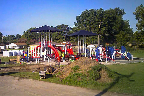 Installing your Playground Structure or Play Equipment with Bliss Products and Services