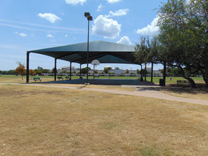 8 Post Hip Super Shade Structure - 60' x 480'