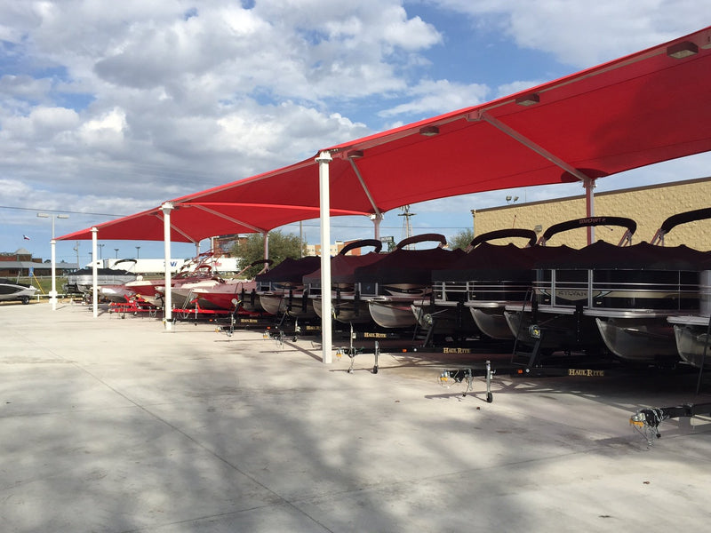 6 Post Hip Super Shade Structure - 36' x 72'