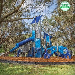The Origami Tower Playground Structure
