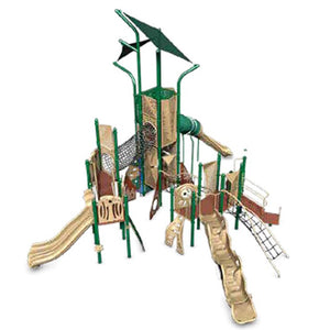 Origami Treetop Playground Structure