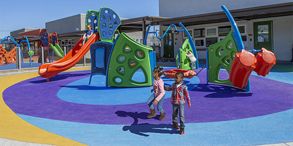 Fall Surfacing for Commercial Grade Swing Sets: Ensuring Safety and Fun All Year Round