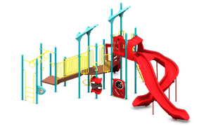 Merritt's Mayhem Playground Structure