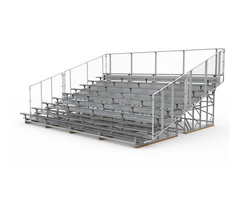 10 Row "Preferred" Aluminum Bleachers