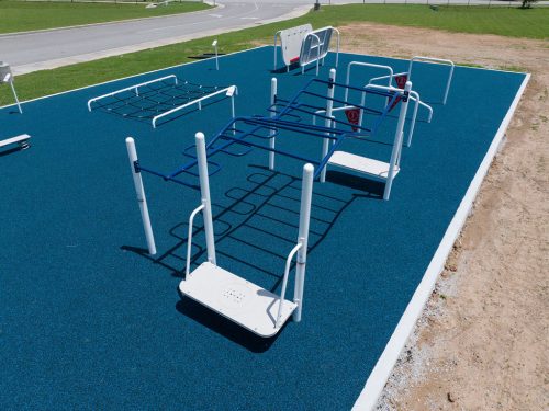 Accessible Strength Zone – Inclusive Outdoor Fitness for All Abilities