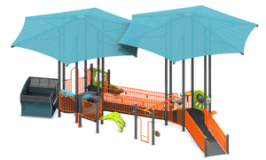 Straightaway Playground Structure