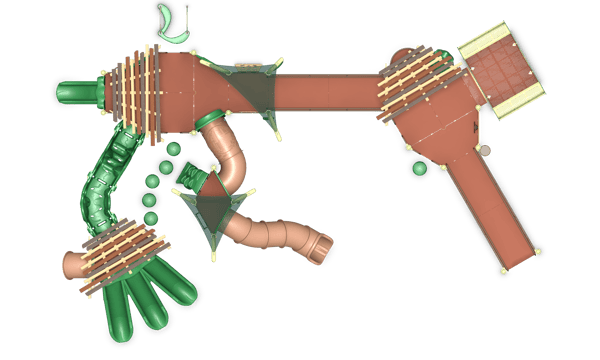 Sidesplitter Playground Structure