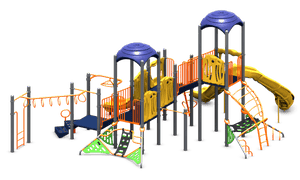 Adventure Alley Playground Structure