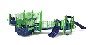 All Aboard Playground Structure