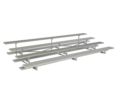 3 Row Low Rise "Standard" Aluminum Bleacher