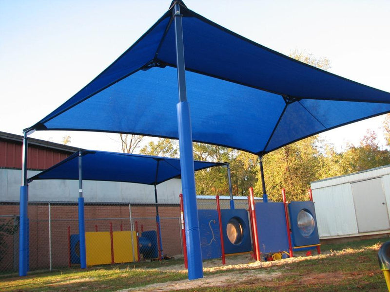 4 Post Hip Shade Structure - 8' x 8'