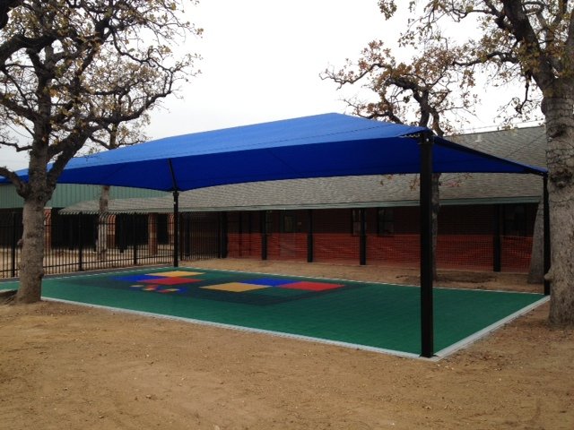 4 Post Hip Shade Structure - 30' x 30'