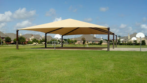 6 Post Hip Super Shade Structure - 52' x 72'