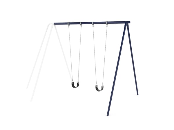 10' High 3 1/2” Galvanized Tripod Swing Add-A-Bay