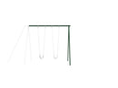10' High 3 1/2” Galvanized Tripod Swing Add-A-Bay