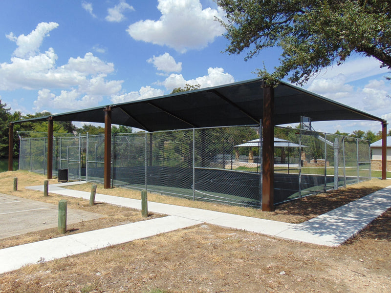 8 Post Hip Super Shade Structure - 60' x 360'