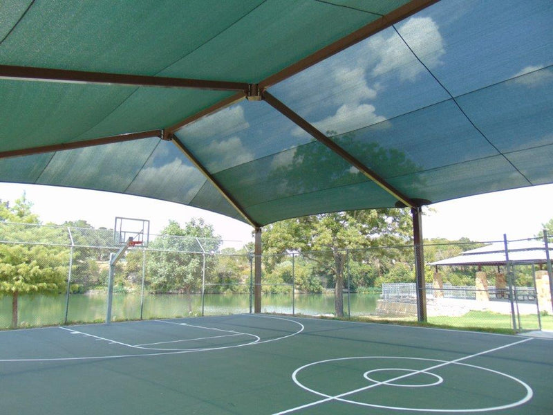 8 Post Hip Super Shade Structure - 60' x 240'