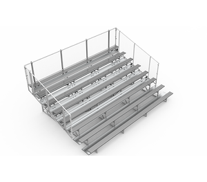 8 Row "Preferred" Aluminum Bleachers