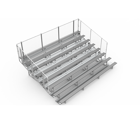 8 Row "Preferred" Aluminum Bleachers