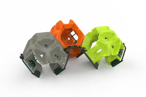 The Trio Astropods Playground Structure | Bliss Products and Services