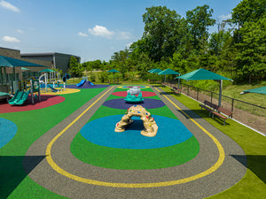 Seamless Rubber Pour-In-Place by Bliss