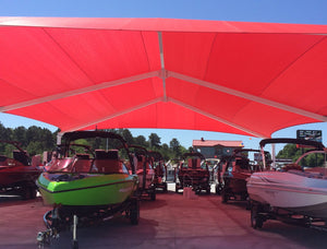 6 Post Hip Super Shade Structure - 40' x 72'