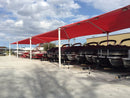 6 Post Hip Shade Structure - 35' x 70'