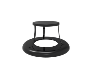 MyTCoat 32 gallon bonnet top lid for trash receptacle with Advantage Coating