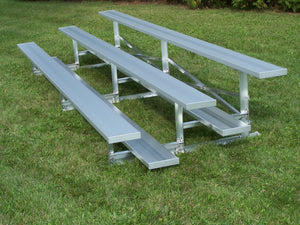 3 Row Low Rise "Standard" Aluminum Bleacher