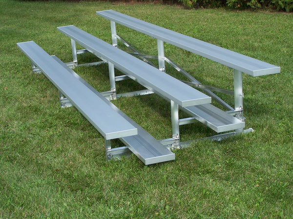 4 Row Low Rise "Standard" Aluminum Bleacher