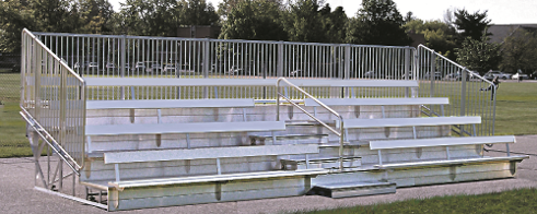 8 Row Superior Seat Series Aluminum Bleachers