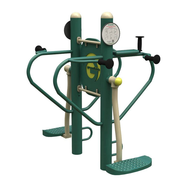 4-Person Pendulum, Abs & Dip Station – Versatile Outdoor Core and Upper Body Training