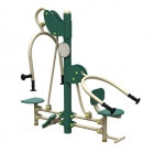 2-Person Back & Arms Combo – Dual-Station Outdoor Upper Body Strength Trainer