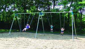 Bipod Swing- Double Bay with Strap Seats & Tot Seats