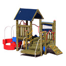 Rocky Top Play Structure - 2-5 years - Wood or Metal-Plastic