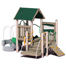 Rocky Top Play Structure - 2-5 years - Wood or Metal-Plastic