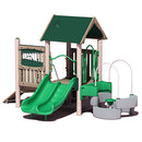 Rocky Top Play Structure - 2-5 years - Wood or Metal-Plastic
