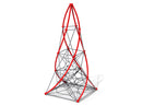 Pyramid Meridian Helix Tower Structure
