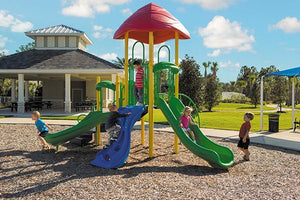 Two's Company Playground Structure