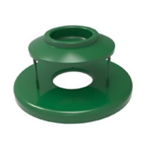 Ash Urn Lid for Trash Receptacle