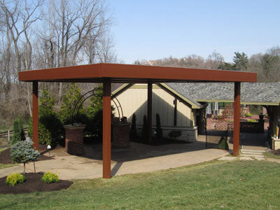 Metal Band Shell Metal Band Shell Structure for Parks