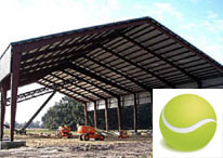 Double Tennis Court Cover