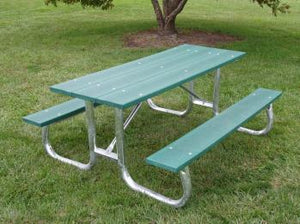 Picnic Table - Galvanized Frame