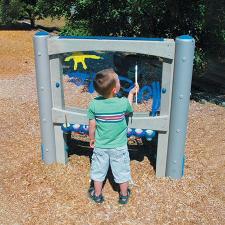Paint 'N Play Paint Panel - Double Sided - Wood or Metal-Plastic