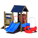Rocky Top Play Structure - 2-5 years - Wood or Metal-Plastic
