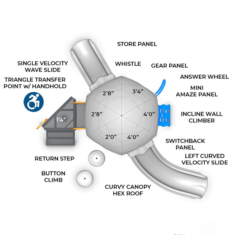 Round Rover Round Rover Playground Structure