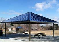 SSC Square Metal Shelter