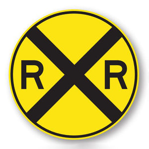 Railroad Crossing Sign