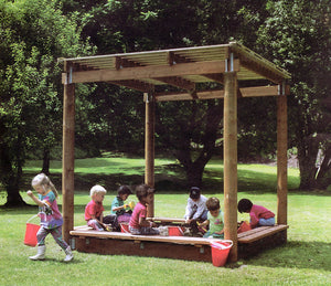 Sun Shelter Sandbox 8' Square